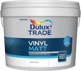 Picture of Dulux Trade Vinyl Matt Light Base 10 Litre
5083000