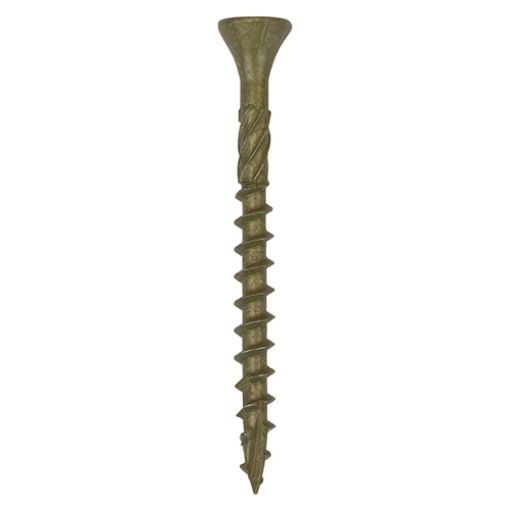 Picture of 4.5 x 65mm C2 Green Decking Screw Tub TX20 (1000)
65C2D1000