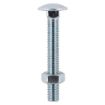 Picture of M12 x 240mm Carriage Bolt & Hex Nut - BZP
12240CB (10)