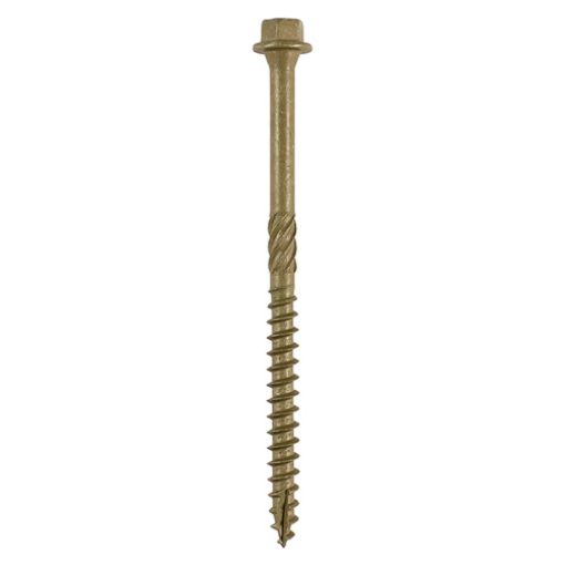 Picture of 6.7 x 75mm In-Dex Green Hex Timber Screws (50)
75IN