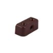 Picture of 34mm x 13mm x 13mm Brown Modesty Block (10)
MBBROWNP