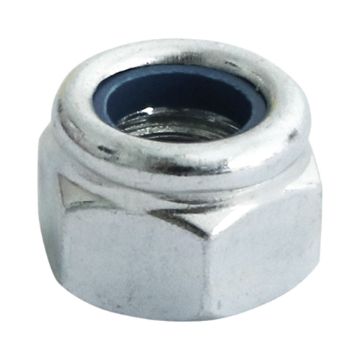 Picture of M12 Type P Nylon Nuts DIN 982 - BZP (4)
12NPP