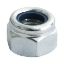 Picture of M6 Type P Nylon Nuts DIN 982 - BZP (20)
6NPP