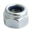 Picture of M8 Type P Nylon Nuts DIN 982 - BZP (10)
8NPP