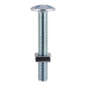 Picture of M6 x 25mm Roofing Bolt & Square Nut - BZP
0625RB (100)