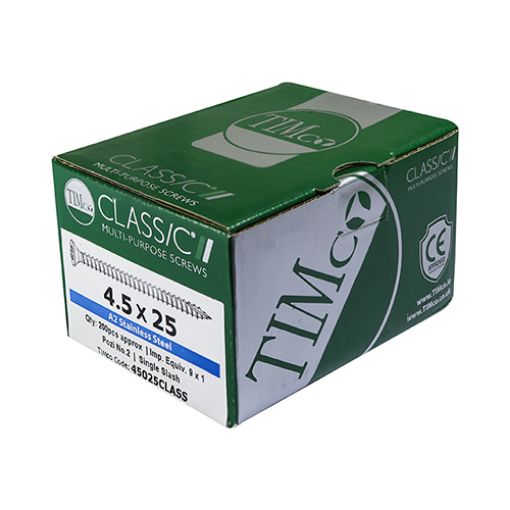 Picture of 4.0 x 16mm Stainless Steel Classic Multi-Purpose Screw PZ2 CSK (200)
40016CLASS