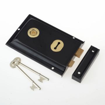 Picture of Yale P334 Rim Sashlock Black Japanned
P-334-BK