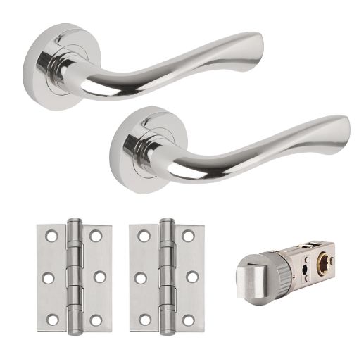 Picture of ZONE "Fast-Fit" Door Smart Furniture Pack PCP/SCP
SBX3005 (includes handles, smart latch & 2x hinges)