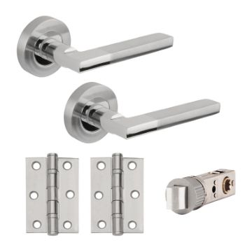 Picture of MOVE "Fast-Fit" Door Smart Furniture Pack PCP/SCP
SBX3015 (includes handles, smart latch & 2x hinges)