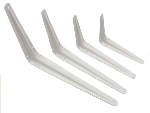 Picture of 254mm x 203mm Shelf Bracket White
DH001296