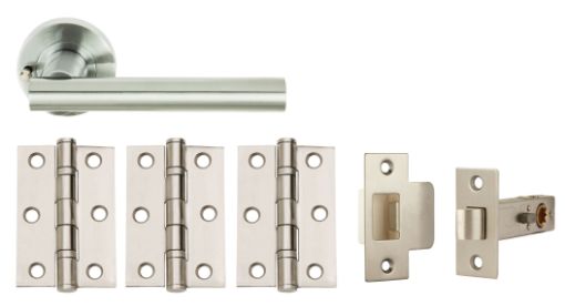 Picture of SULTAN Privacy Door Furniture Pack SCP
DH003689-PRV-INT (includes handles, latch & 3x hinges)