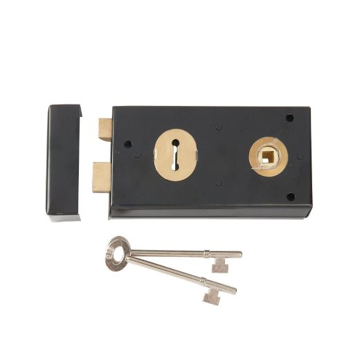 Picture of Yale P401 Rim Sashlock Black Japanned
P-401-BK