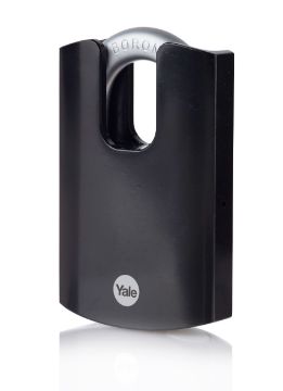 Picture of Yale Hardened Steel Closed Shackle Padlock Black Japanned
Y300CB/63/127/1