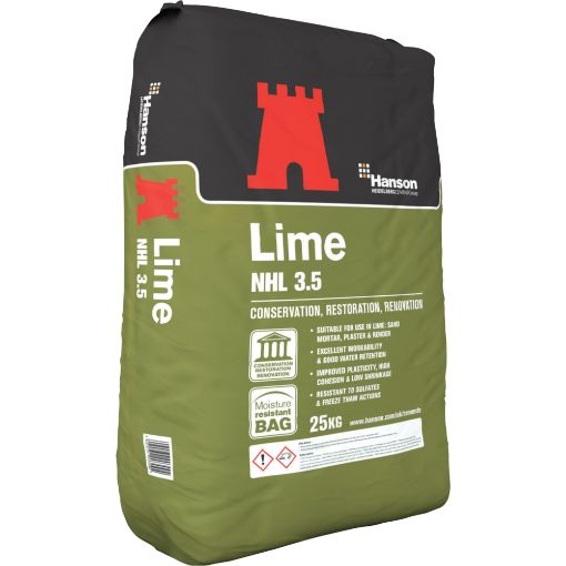 Picture of NHL3.5 Natural Hydraulic Lime 25kg (GREY) 
HNHYLIME35GR (56)