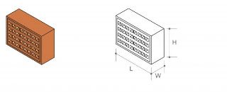 Picture of 140mm x 215mm Red Air Brick
SSABRED2214EA