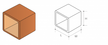 Picture of 215mm x 215mm Red Air Brick Closure
SHCLRED2220EA
