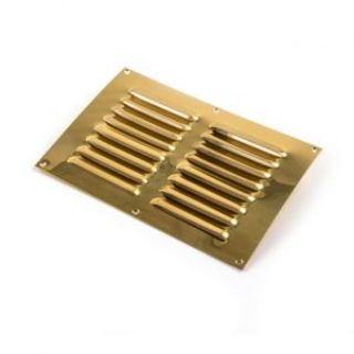 Picture of Timloc 9" x 6" Anodised Brass Louvre Grille
1224BA