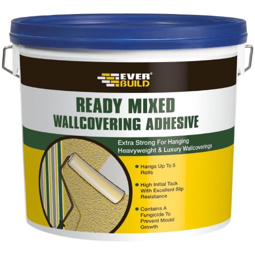 Picture of Everbuild Ready Mixed Wallcovering Adhesive 4.5kg
WALLREADY4 (2)