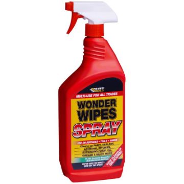 Picture of Everbuild Wonder Wipe Spray 1 Litre
WIPESPRAY (12)