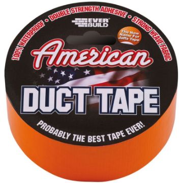 Picture of Everbuild American Duct Tape Orange 50mm x 25m
USDUCT0G25 (12)