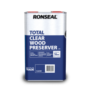 Picture of Ronseal Total Wood Preserver Clear 5 Litre
37658 (2)