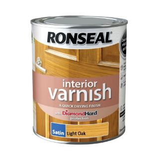 Picture of Ronseal Interior Varnish Satin Light Oak 750ml
36833 (6)