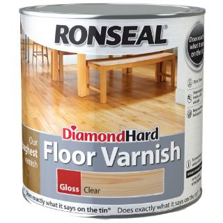 Picture of Ronseal Diamond Hard Floor Varnish Gloss 2.5 Litre
32582