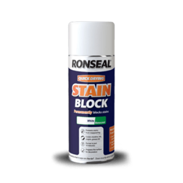 Picture of Ronseal Quick Drying Stain Block White Aerosol 400ml
35103 (6)