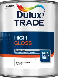 Picture of Dulux Trade High Gloss Pure Brilliant White 1 Litre
5082976
