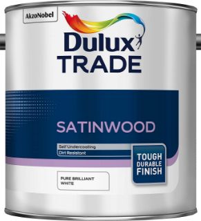 Picture of Dulux Trade Satinwood Pure Brilliant White 2.5 Litre
5183381