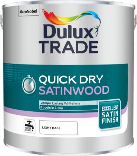 Picture of Dulux Trade Quick Dry Satinwood Light Base 2.5 Litre
5220140