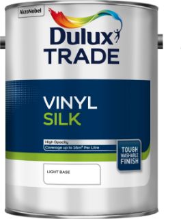Picture of Dulux Trade Vinyl Silk Light Base 5 Litre
5082991