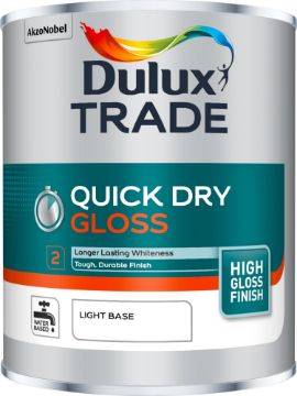 Picture of Dulux Trade Quick Dry Gloss Light Base 1 Litre
5220043