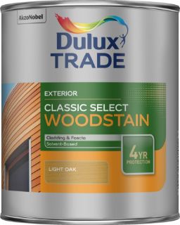 Picture of Dulux Trade Classic Select Woodstain Light Oak 1 Litre
5220526