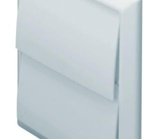 Picture of Domus 100mm Brown Wall Outlet with Gravity Flaps
44910B