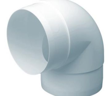Picture of Domus 125mm EasiPipe 90 Degree Round Bend
50590