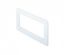Picture of Domus 110mm x 54mm Flat Channel Rectangular Wall Plate
40115