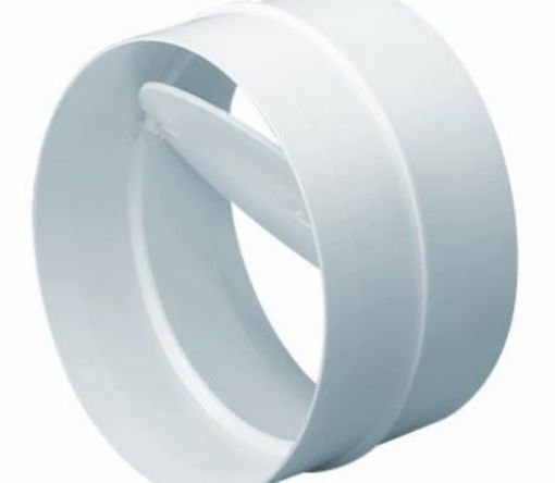 Picture of Domus 100mm EasiPipe Straight Duct Connector with Damper
40494