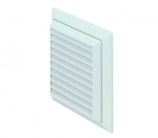 Picture of Domus 125mm White Wall Outlet & Louvered Grill
55904W