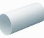 Picture of Domus 125mm EasiPipe Round Rigid Pipe 1m
51100