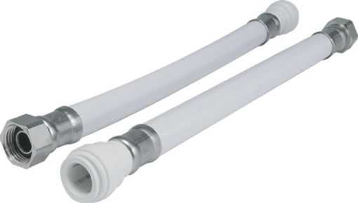 Picture of Speedfit 15mm x 3/4'' x 300mm White Flexi Hose
WFLX16