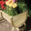 Picture of Marberry Barrel Planter 
PLBARR