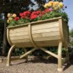 Picture of Marberry Barrel Planter 
PLBARR