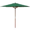 Picture of Willington Green Wooden Parasol 
PAR27GRN