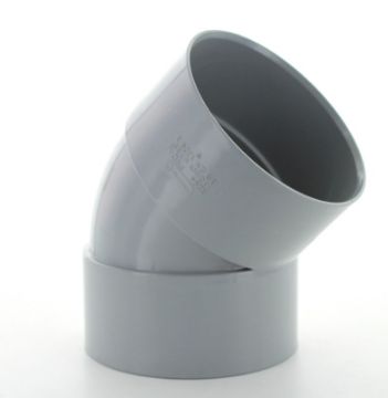 Picture of Hunter 110mm Grey 135 Degree Double Solvent Bend
GS294
