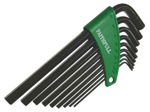 Picture of Faithfull Hex Key Set Imperial Long Arm (9)
FAIHKS9AFL