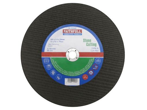 Picture of Faithfull 300mm Stone Cut Off Wheel
FAI3003520S