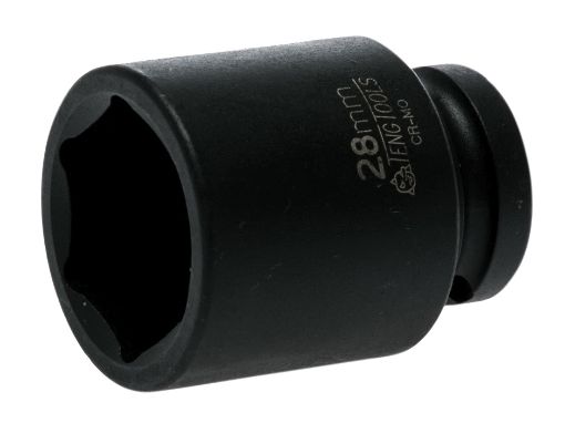 Picture of Teng 28mm x 1/2" Drive 6-Point Hex Impact Socket
920528N