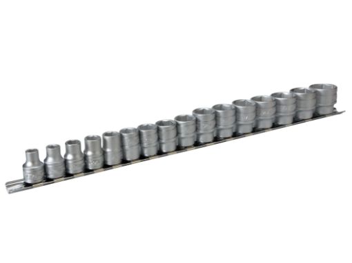 Picture of Teng 3/8" Metric Socket Clip Rail Set (16)
M3816