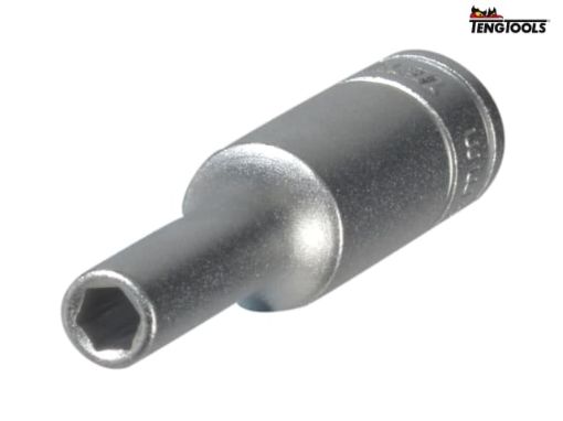 Picture of Teng 1/2" x 1/4" Drive 6-Point Hex Regular AF Deep Socket
M140216